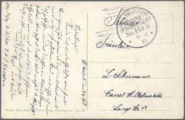 31113 Deutschland - Nebengebiete: 1901/1918, Partie Mit 11 Briefen Und Karten Schiffspost Und Dt. Kolonien - Sammlungen