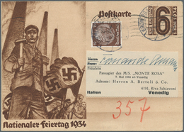 31125 Heimat: Bayern: 1914/1948, (BAD) GRÖNENBACH, Vielseitige Partie Von Ca. 106 Briefen/Karten (ca. 34 V - Other & Unclassified