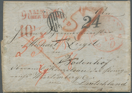 31251 Bremen - Marken Und Briefe: 1849/1875, Interessante Sammlung "Briefverkehr Bremen - USA" Mit Ca. 65 - Brême