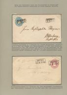 31253 Bremen - Marken Und Briefe: 1855/1867, Interessante Sammlung "Bremen-Stempel Auf Oldenburg-Marken" M - Bremen