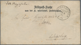 31384 Württemberg - Feldpost: 1870/1871, Einmalige Sammlung Von Ca. 94 Feldpost-Belegen Aus Dem Deutsch/Fr - Other & Unclassified
