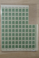31402 Deutsches Reich: Schachtel Mit Zwei Bogenmappen Mit Meist Postfrischen Bögen Und Bogenteilen Des Deu - Collections