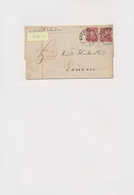 31424 Deutsches Reich: 1872/1945, Belege-Sammlung Ab Brustschilde Bis 3.Reich, Dabei Auch Bessere Frankatu - Collections