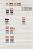 31571 Deutsches Reich - Inflation: 1921/1923, Bestand In Drei Steckbüchern Mit Schwerpunkt Bei Den Ca. 230 - Covers & Documents