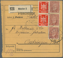 31592 Deutsches Reich - Weimar: 1924/1933, Partie Von Ca. 65 Briefen, Karten Und Gebrauchten Ganzsachen, D - Unused Stamps