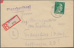 31607 Deutsches Reich - 3. Reich: 1933/1945, Brief- Und Ganzsachenposten Mit über 200 Belegen Dabei Häufig - Ongebruikt