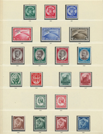 31609 Deutsches Reich - 3. Reich: 1933/1945, Die Briefmarken Des Deutschen Reiches In Einem Vordruckalbum - Neufs