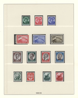 31611 Deutsches Reich - 3. Reich: 1933/1945, In Den Hauptnummern Komplette, Meist Postfrisch Geführte Samm - Unused Stamps