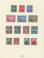 31627 Deutsches Reich - 3. Reich: 1933-1944, Postfrische Und Ungebrauchte, Komplette Sammlung Inc. Aller B - Ungebraucht