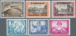 31629 Deutsches Reich - 3. Reich: 1933/1939, Postfrisches Lot Mit Besseren Ausgaben: MiNr. 498, 499/507, 6 - Ongebruikt