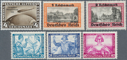 31629 Deutsches Reich - 3. Reich: 1933/1939, Postfrisches Lot Mit Besseren Ausgaben: MiNr. 498, 499/507, 6 - Neufs