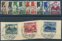 31641 Deutsches Reich - 3. Reich: 1934/1942, Herrlich Gestempelte Partie Mit Meist Ausgaben Braunes Band M - Unused Stamps