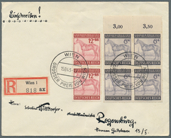 31656 Deutsches Reich - 3. Reich: 1937/1945, Saubere Partie Von Ca. 460 Philatelistischen Briefen/Karten M - Ongebruikt