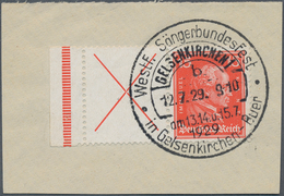 31699 Deutsches Reich - Zusammendrucke: 1927/1942, Partie Mit Div. Briefen Mit Meist Zusammendruck-Frankat - Se-Tenant