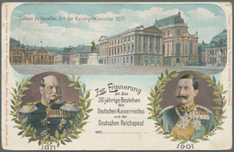 31769 Deutsches Reich - Ganzsachen: 1900/1922 (ca.), Saubere Sammlung Von 40 Germania-Privatganzsachen Geb - Other & Unclassified