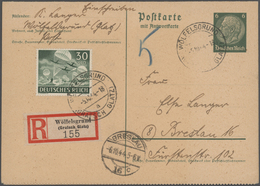 31781 Deutsches Reich - Ganzsachen: 1933/1944, Hochwertige Spezialsammlung Mit 75 Ganzsachenkarten Des III - Other & Unclassified