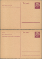 31782 Deutsches Reich - Ganzsachen: 1933/1944, Saubere Sammlung Mit Ca.210 Meist Ungebrauchten Ganzsachen - Other & Unclassified