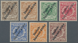 31853 Deutsche Kolonien: 1919, Hochinteressanter Kleiner Posten Von 14 Belegen Mit Teils Besseren Stempeln - Other & Unclassified