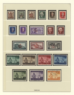 31965 Deutsche Besetzung II. WK: 1939/1945, Sammlung Der Besetzten Gebiete Im Lindner Vordruckalbum Mit Bö - Bezetting 1938-45