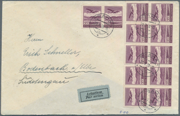 31979 Dt. Besetzung II WK - Böhmen Und Mähren: 1939/1945, Auslandspost Bzw. Incoming Mail, Ca. 280 Belege - Occupation 1938-45