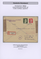 31981 Dt. Besetzung II WK - Böhmen Und Mähren: 1939/1945, DEUTSCHE DIENSTPOST BÖHMEN UND MÄHREN: Ca. 100 A - Occupation 1938-45