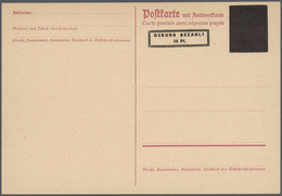 32159 Deutschland Nach 1945: 1946/1952. Nette Kl. Sammlung Von 16 Postkarten Und LP-Faltbriefen, Gebraucht - Verzamelingen