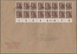 32197 Alliierte Besetzung - Gemeinschaftsausgaben: 1947-1948, Sammlung Mit Rund 100 Briefen Und Belegen Im - Other & Unclassified