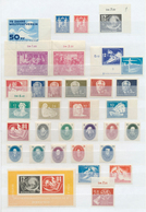 32303 DDR: 1949-1990, Komplette Postfrische Sammlung Sehr Sauber In 2 Einsteckalben, Die Qualität Ist Nahe - Other & Unclassified