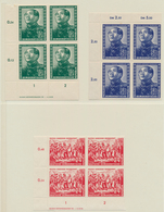 32307 DDR: 1949-1990, überkomplette Postfrische Sammlung In Gesamt 13 Lindner-T-Vordruckalben Teils Mit Ka - Other & Unclassified