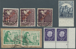 32479 Berlin: 1948/1960 (ca.), Meist Postfrischer Und Gestempelter Sammler-Bestand Auf Steckkarten, Dabei - Other & Unclassified