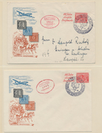 32499 Berlin: 1949/56, FDC-Sammlung Im Lindner-Album, Dabei Berühmte Männer Komplett, Dabei Auch 1,-DM Kur - Autres & Non Classés