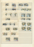 32517 Berlin: 1957/1990, Vorwiegend Postfrische Sammlung Von Ca. 350 BOGENECKEN Mit FORMNUMMERN Mit Dauers - Autres & Non Classés