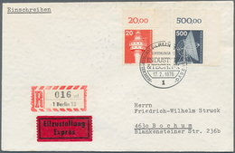32519 Berlin: 1958/1990, Vielseitiger Sammlungsbestand Von über 400 Briefen Und Karten Ausschließlich Mit - Autres & Non Classés