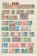 32565 Französische Zone: 1945/1949, Postfrischer/ungebrauchter Sammlungsposten Auf Steckseiten Mit Allg.Au - Sonstige & Ohne Zuordnung