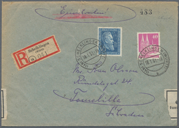 32662 Bundesrepublik Deutschland: 1948/85 (ca.), Posten Von Ca. 60 Aussergewöhnlichen Ehemaligen Einzellos - Andere & Zonder Classificatie