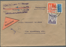 32692 Bundesrepublik Deutschland: 1949/1960, Partie Von 33 Briefen/Karten Mit Dauerserien-Frankaturen Baut - Andere & Zonder Classificatie