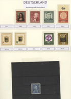 32733 Bundesrepublik Deutschland: 1951/1995, Postfrische Spezial-Sammlungspartie Mit Wasserzeichen- Und Pa - Sonstige & Ohne Zuordnung