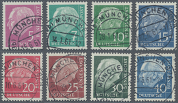 32748 Bundesrepublik Deutschland: 1954-1961, Heuss Spezial, Schöne Partie Mit Zusammendrucken In Beiden Er - Andere & Zonder Classificatie