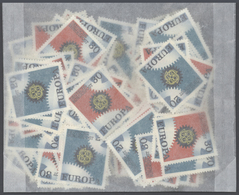 32760 Bundesrepublik Deutschland: 1958-1991: Bulk Lot, CEPT Stamps In Complete Sets. 1958: 600 Sets, 1959: - Sonstige & Ohne Zuordnung