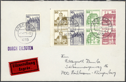 32776 Bundesrepublik Deutschland: 1965/2005, DAUERSERIEN, Vielseitiger Posten Von Ca. 740 Briefen Und Kart - Andere & Zonder Classificatie