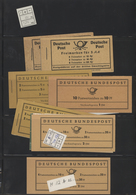 32808 Bundesrepublik - Markenheftchen: 1946/2000, Bund/Berlin, Umfangreiche Sammlung Von Ca. 430 Amtlichen - Other & Unclassified