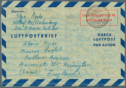 32842 Bundesrepublik - Ganzsachen: 1948/1962, Mit Bizone. Kl. Sammlung Von 8 Versch. Ganzsachen (7 PK Und - Other & Unclassified