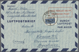 32846 Bundesrepublik - Ganzsachen: 1948/2011. Umfangreiche Sammlung Mit Einigen Hundert Karten, Luftpostle - Other & Unclassified