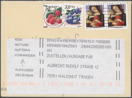 32880 Bundesrepublik - Besonderheiten: 1990/2010 (ca.), Lagerung Und Nachsendungen Der Dt.Post, Spezial-Sa - Other & Unclassified