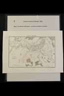 1812 BATTLE FOR MOSCOW  19th Cent Laguillermie Et Rambo Engraved Map Of The Battle Of Bordino, Showing The Position Of T - Andere & Zonder Classificatie