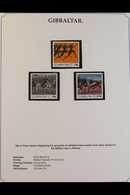 1996 OLYMPIC GAMES  1996 Thematic Collection Of Never Hinged Mint Stamps, Miniature Sheets, And Covers In A Dedicated Al - Sin Clasificación