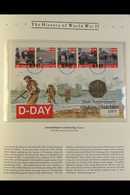 D-DAY LANDINGS COVERS COLLECTION  1994-2005 Mostly Great Britain And France Thematic Collection In An Album Which Starts - Zonder Classificatie
