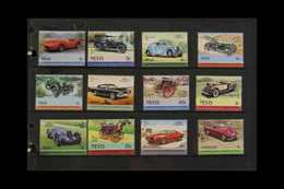 TRANSPORT  World Thematic Collection Of Mint And Used Stamps Featuring Motor Cars, Railways Etc, Mostly 1970's And 1980' - Non Classés