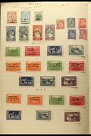 1914-1939 FINE MINT  All Different Collection. Note 1924 Red Cross Set, 1925 Return Of Government Set, 1925 Proclamation - Albania