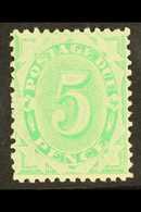 POSTAGE DUES  1902-04 5d Emerald-green Perf 11½,12, SG D17, Fine Mint, Very Fresh. For More Images, Please Visit Http:// - Autres & Non Classés